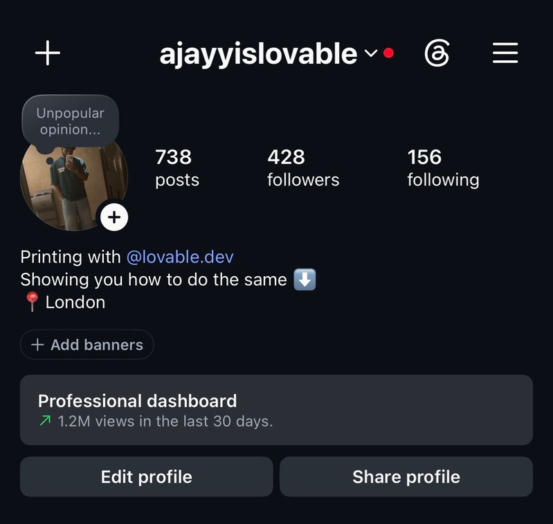 @ajayyislovable · last 30 days